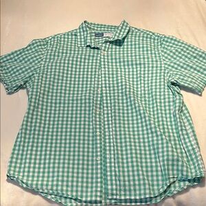 Old Navy Mint Checkered Casual Shirt